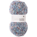 Fil pour chaussette Rico Superba Bamboo 4 fils confetti bleu (copie)