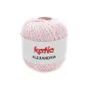 Alexandria 100% coton peigné, gazé et mercerisé Katia 11 rose clair