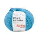 Basic Mérino 104 Bleu Cyan Laine Katia