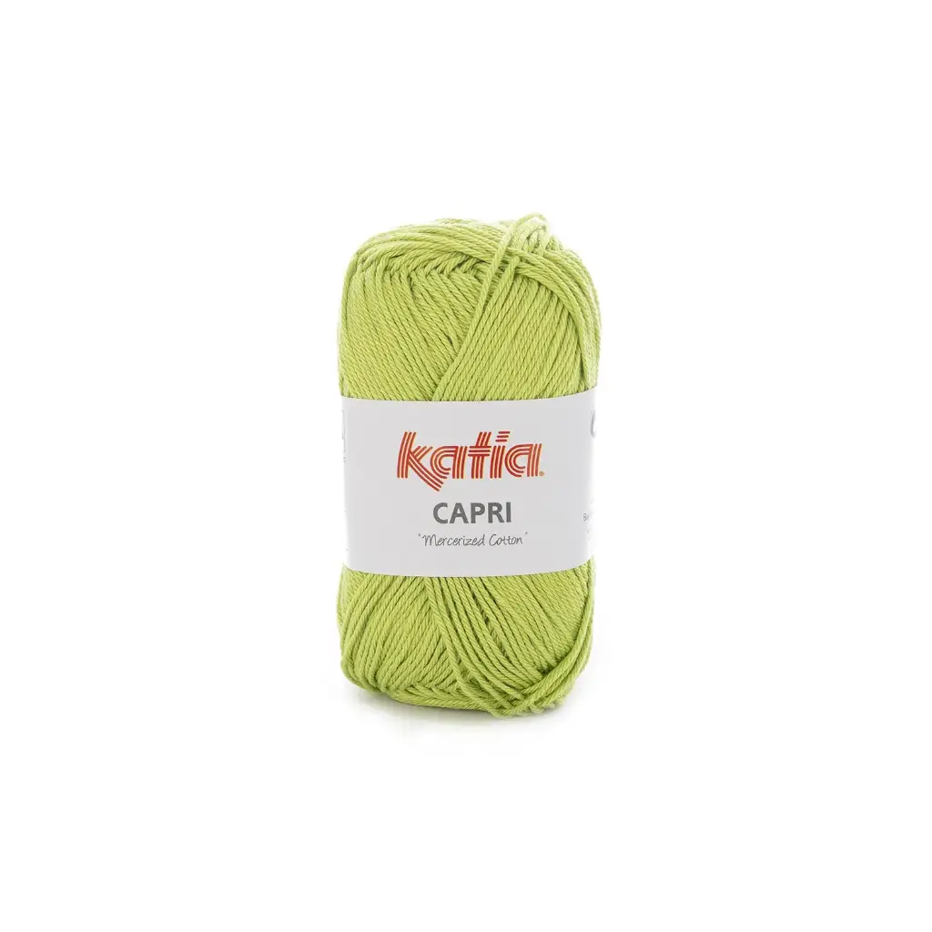 Capri 100% Coton mercerisé Katia 82105 pistache