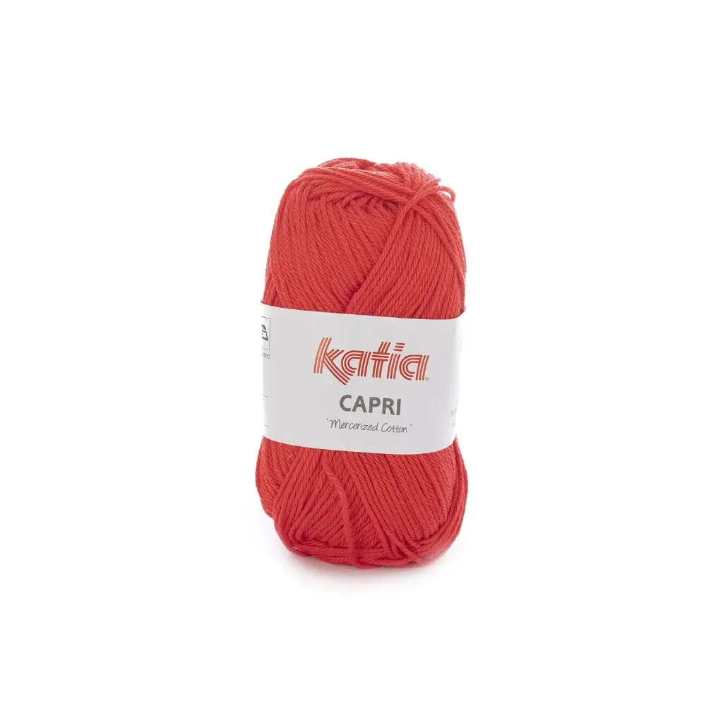 Capri 100% Coton mercerisé Katia 82164 Corail