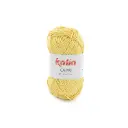 Capri 100% Coton mercerisé Katia 82180 jaune clair