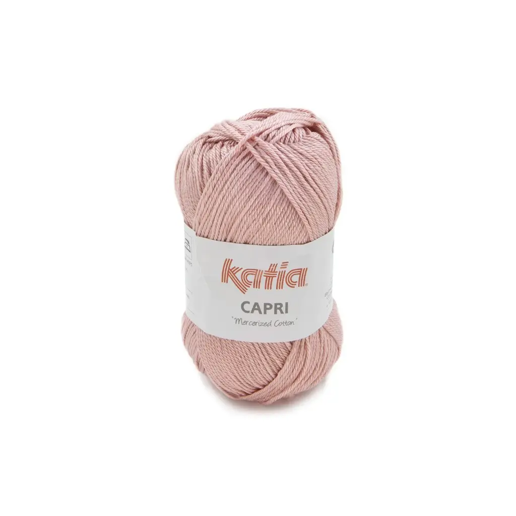 Capri 100% Coton mercerisé Katia 82184 rosé