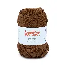 Capri 100% Coton mercerisé Katia 82189 brun de sécurité