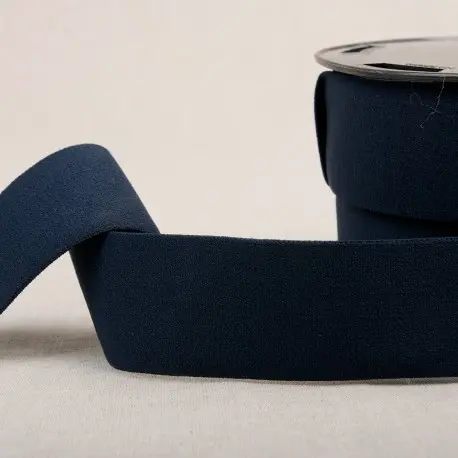 Elastique doux 40mm 023 marine