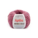 Merino aran Laine Katia 54 rose foncé