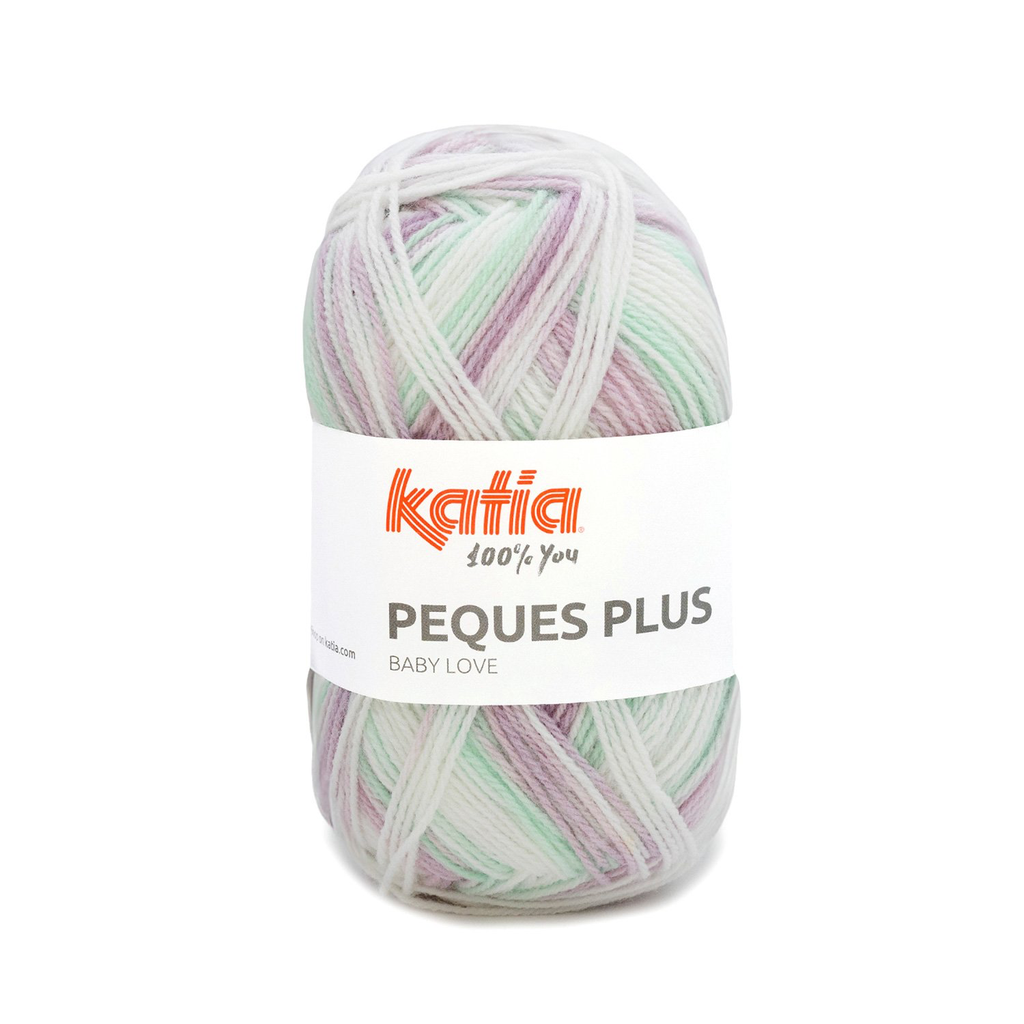 Peques plus Laine Katia 85 mint mauve