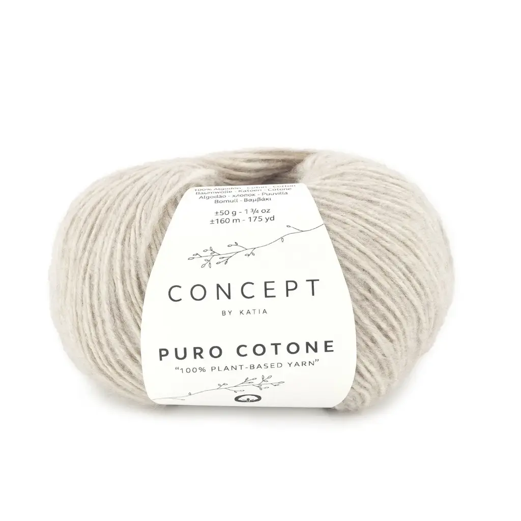 Puro cotone Katia 51 beige