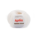 Merino aran Laine Katia 1 Blanc