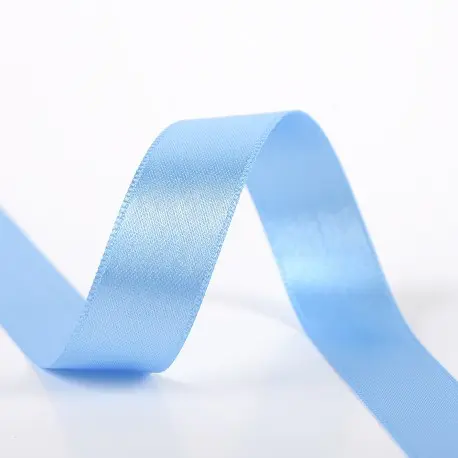 Ruban satin 8mm Bleu clair 3