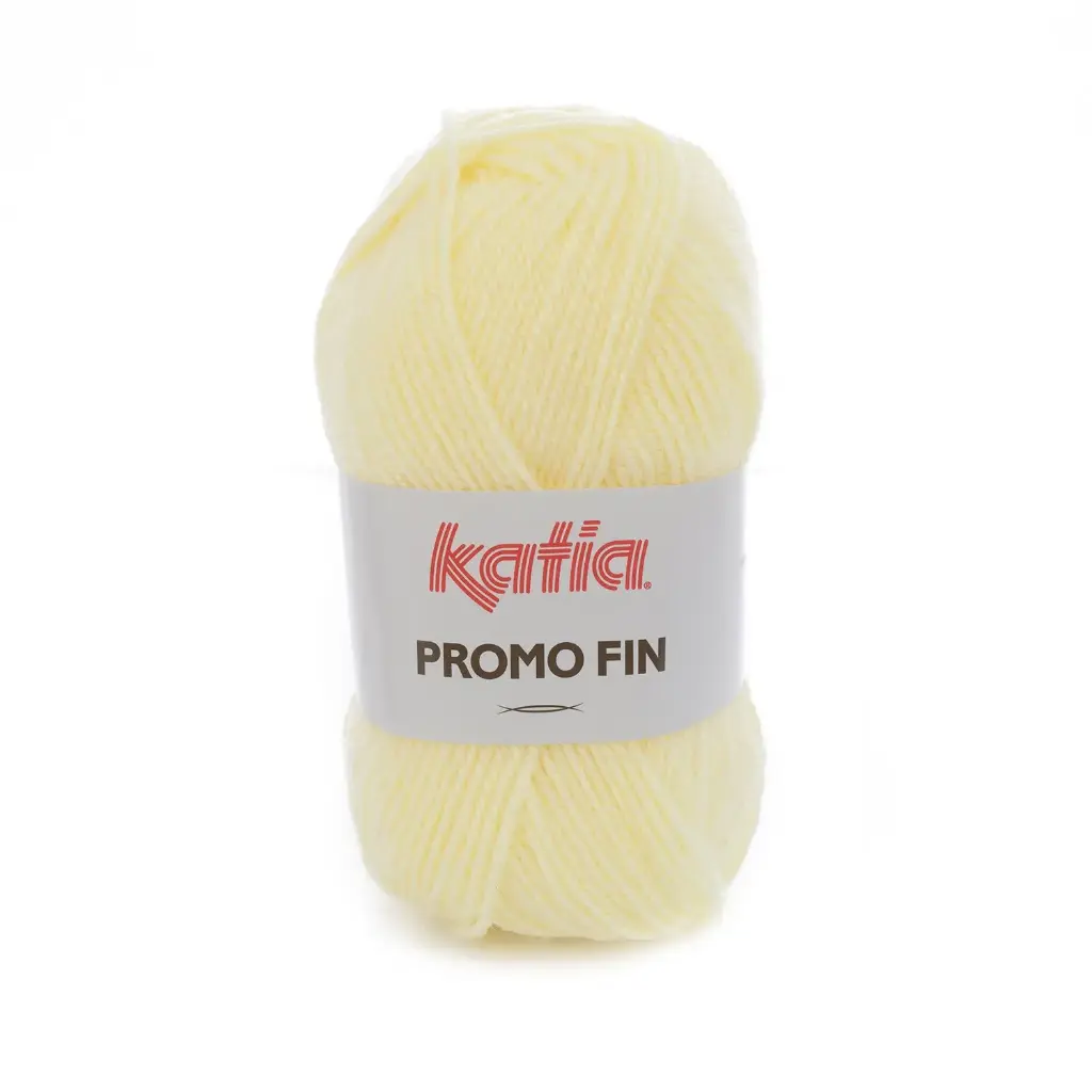 Promo Fin Laine Katia 541 Jaune Paste