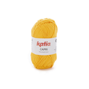 Capri 100% Coton mercerisé Katia 82057 Jaune
