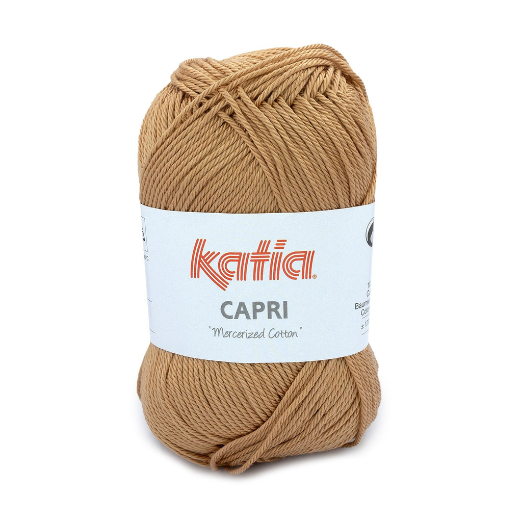 Capri 100% Coton mercerisé Katia 82188 Camel