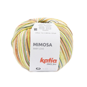 Mimosa 100% Coton Katia 309 Vert-Saumon clair-Brun cuivré