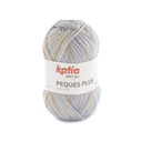 Peques plus Laine Katia 105 - Mauve-Bleu-Gris pierre