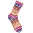 Fil pour chaussette Rico Superba Bamboo 4 fils rainbow candy 056