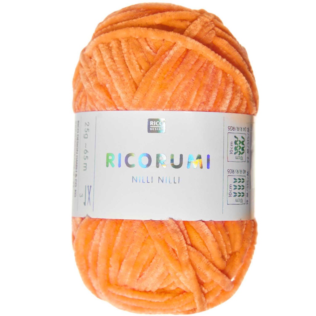 Ricorumi Nilli Nilli 25grs Orange néon 029