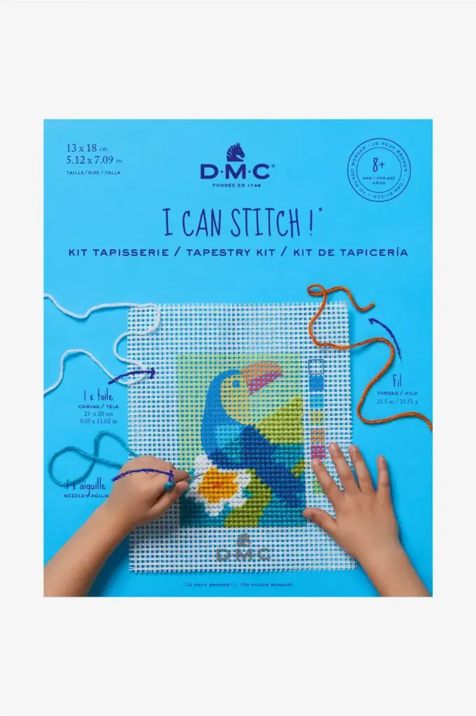 Kit complet tapisserie DMC Toucan