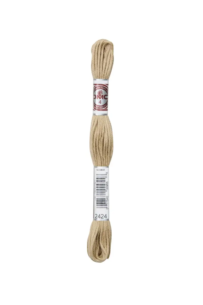 Fil à broder Retors Mat DMC 2424 Ficelle