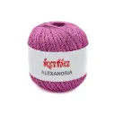 Alexandria 100% coton peigné, gazé et mercerisé Katia 34 - Violet