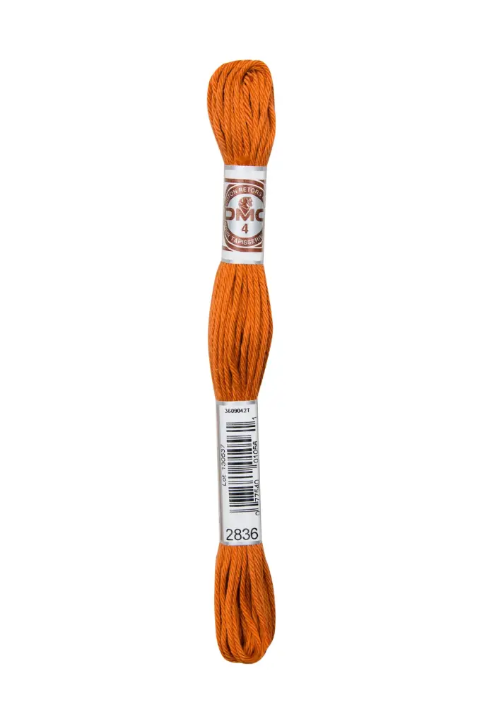 Fil à broder Retors Mat DMC 2836 Marron doré