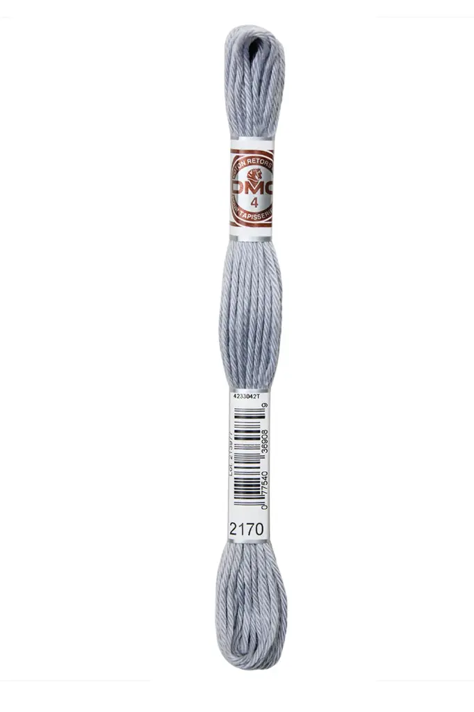 Fil à broder Retors Mat DMC 2170 Chrome métallisé