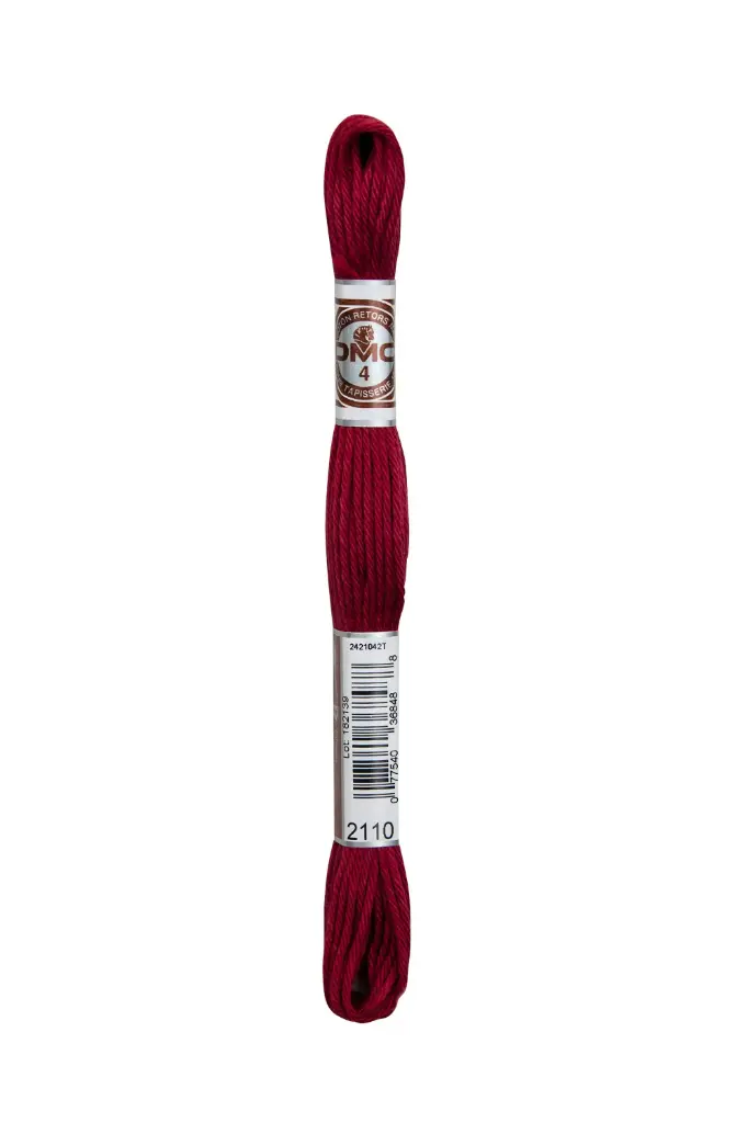 Fil à broder Retors Mat DMC 2110 Framboise glacée