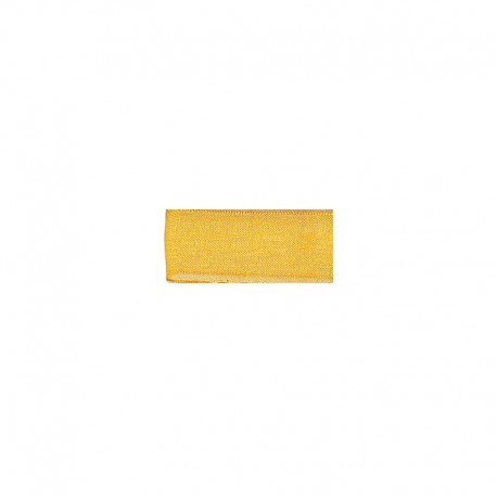 Ruban mousseline 6 mm 052 Jaune