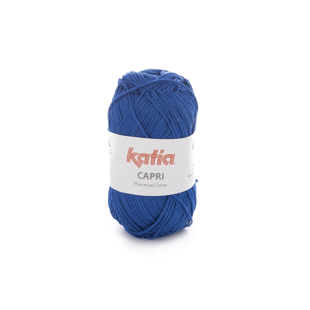 Capri 100% Coton mercerisé Katia 82146 bleu nocturne