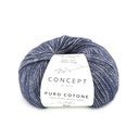 Puro cotone Katia 55 bleu nocturne