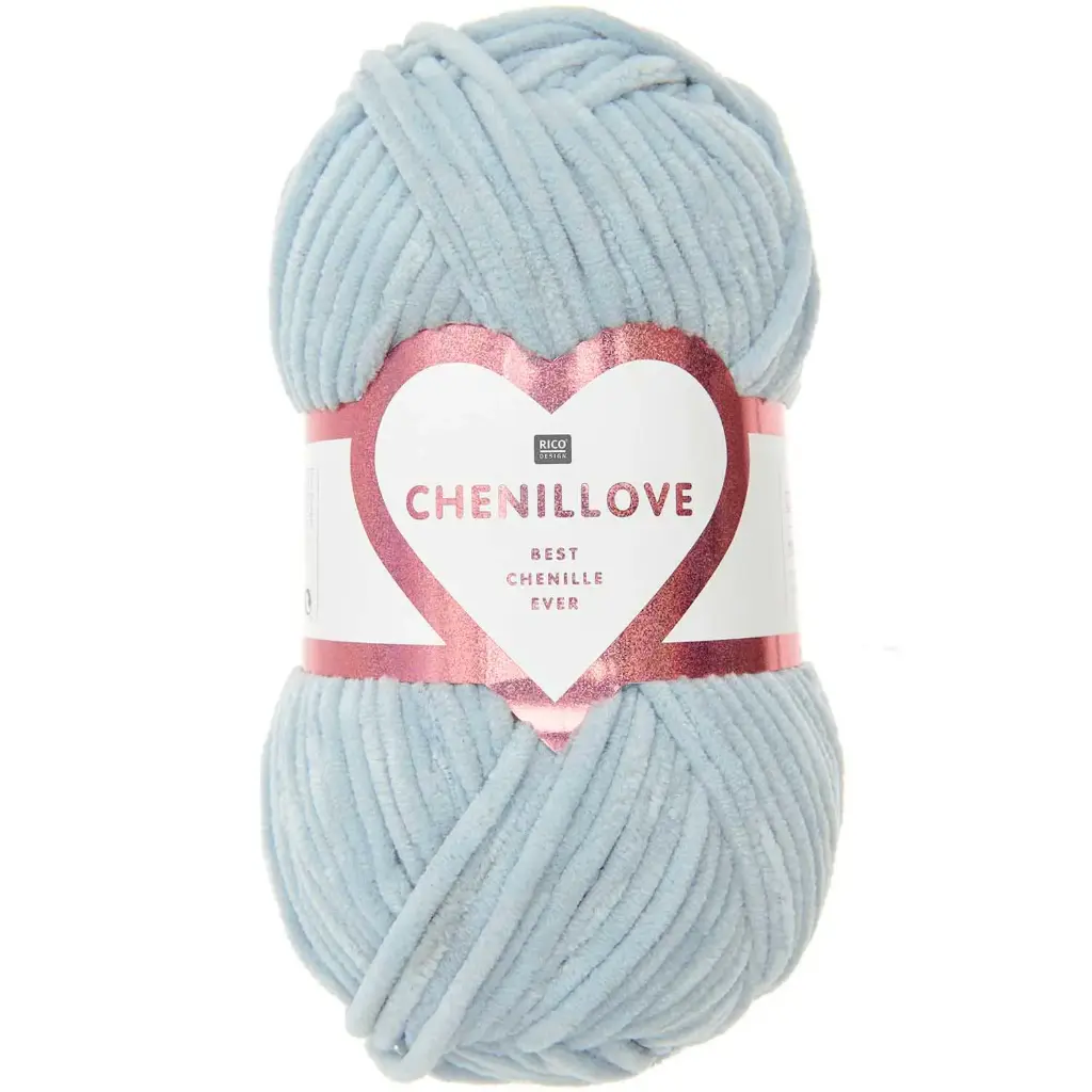 Creative Chenillove bleu clair 010 Rico design