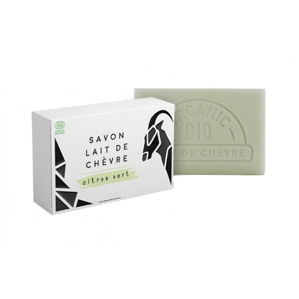 Savon lait de chèvre citron vert