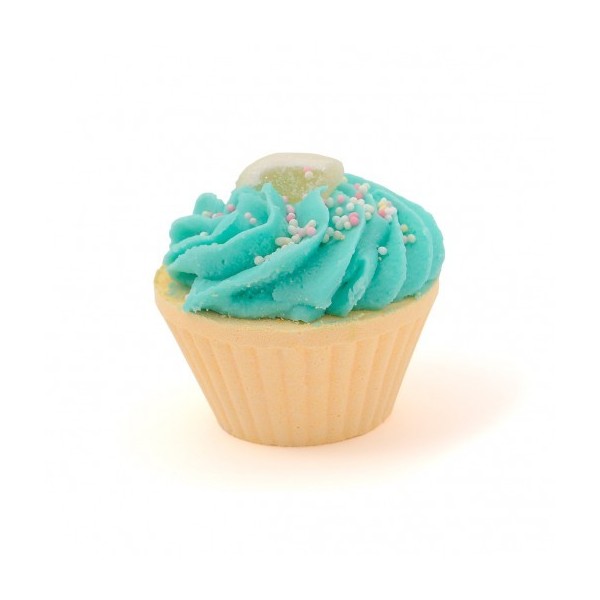 Cupcake effervescent pour le bain citron acidulé