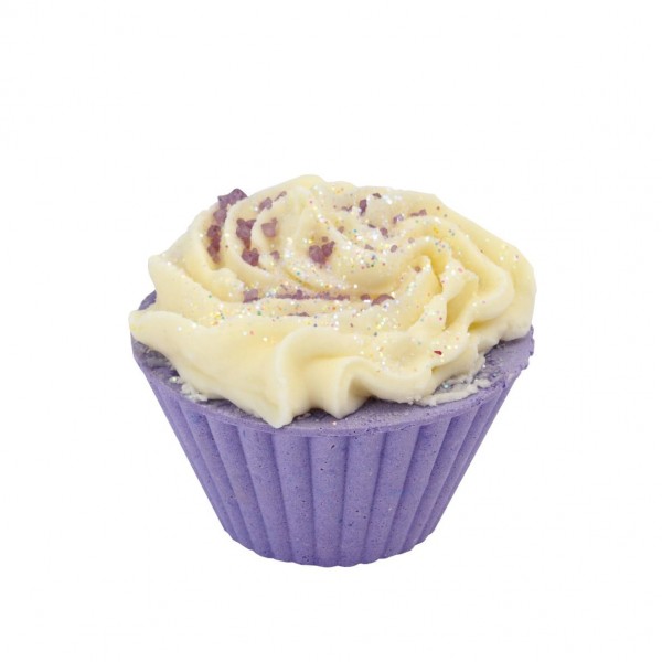 Cupcake effervescent pour le bain passion