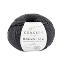 Mérino 100% 503 Gris foncé Laine Katia