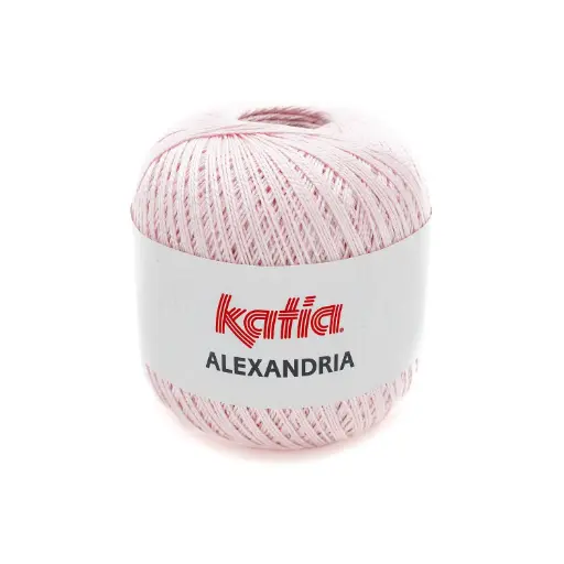[ALEX11] Alexandria 100% coton peigné, gazé et mercerisé Katia 11 rose clair