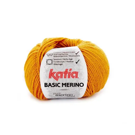 [BASIC41] Basic Mérino 41 moutarde Laine Katia