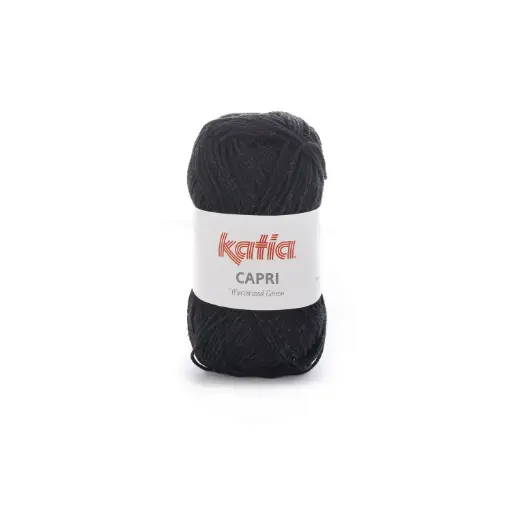 [82056] Capri 100% Coton mercerisé Katia 82056 noir