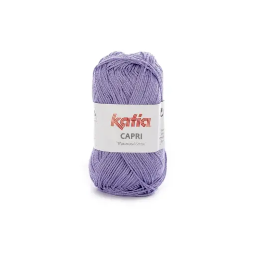 [82106] Capri 100% Coton mercerisé Katia 82106 violet pourpre