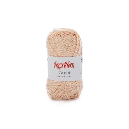[82154] Capri 100% Coton mercerisé Katia 82154 orange très clair