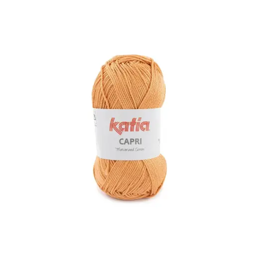[82181] Capri 100% Coton mercerisé Katia 82181 Orangé pastel
