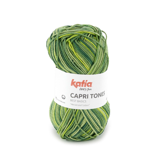 [CAPRITONES305] Capri tones 100% Coton mercerisé Katia 305 vert pistache
