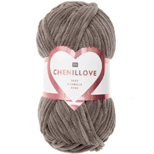 [383376.012] Creative Chenillove brun 012 Rico design
