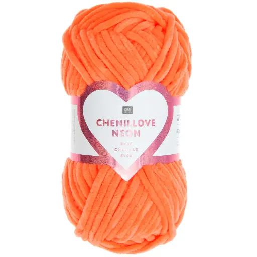 [383383.005] Creative Chenillove néon orange 005 Rico design 