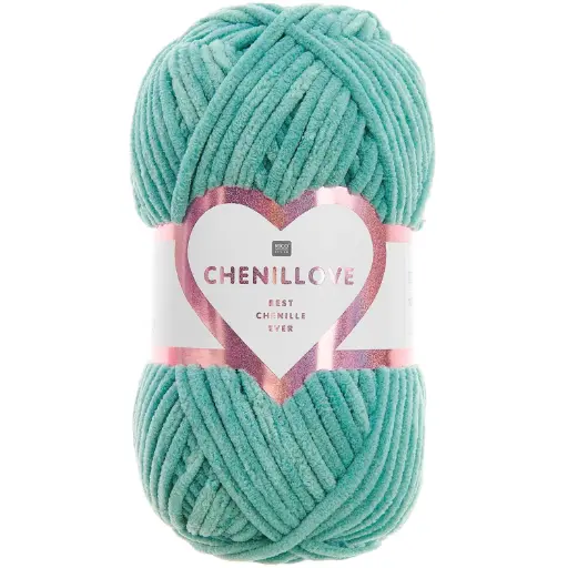 [383376.019] Creative Chenillove turquoise 019 Rico design