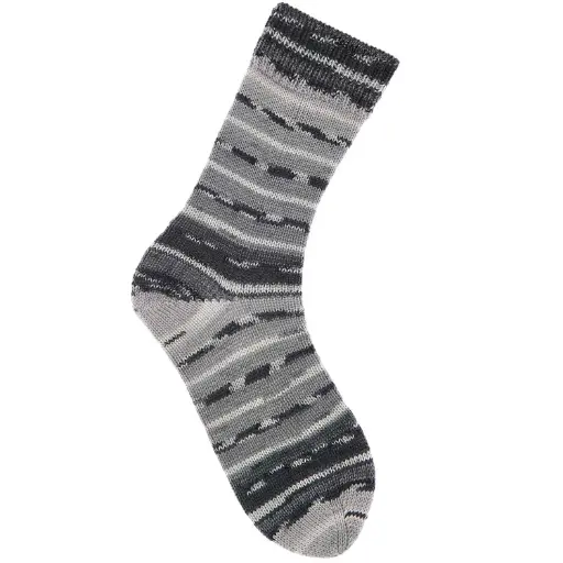 [383894.061] Fil pour chaussette Rico Superba Bamboo 4 fils Pierre rainbow stone 061