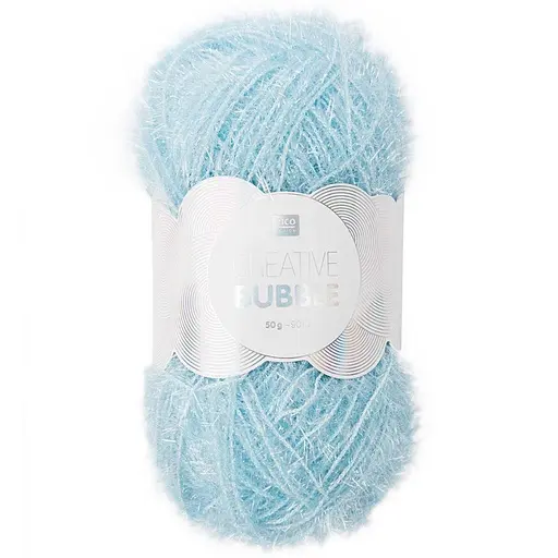 [383208.007] Fil pour éponges Rico créative Bubble Bleu clair 007