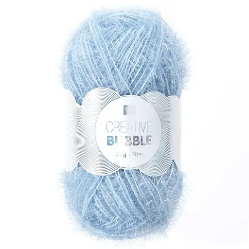 [383208.050] Fil pour éponges Rico créative Bubble Bleu pigeon 050