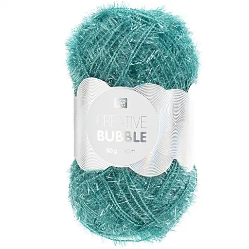 [383208.040] Fil pour éponges Rico créative Bubble Turquoise 040