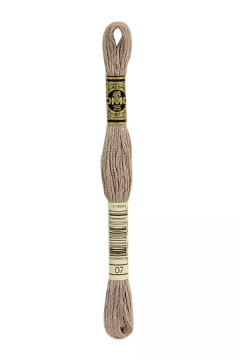 [117MC07] Fil à broder Mouliné Spécial DMC 07 Bois flotté